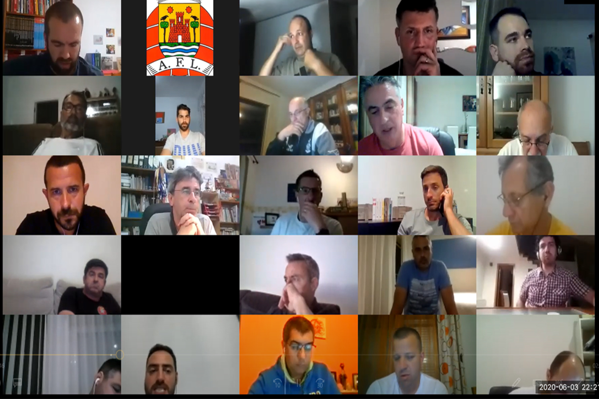 Realizou-se 4ª e última sessão da Ação de Formação Online para Treinadores de Futebol